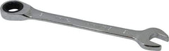 Blackhawk by Proto - 15mm 12 Point Combination Wrench - 7-1/2" OAL, Steel, Chrome Finish - Apex Tool & Supply