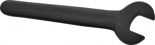 Proto - 9/16" Standard Extra Thin Open End Wrench - 4-1/2" OAL, Single End, Black Finish, 15° Head Angle - Apex Tool & Supply