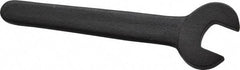Proto - 9/16" Standard Extra Thin Open End Wrench - 4-1/2" OAL, Single End, Black Finish, 15° Head Angle - Apex Tool & Supply