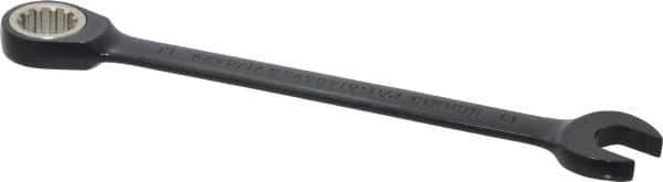Proto - 13mm 12 Point Combination Wrench - 15° Head Angle, 7" OAL, Steel, Black Chrome Finish - Apex Tool & Supply