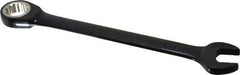 Proto - 17mm 12 Point Combination Wrench - 15° Head Angle, 8-7/8" OAL, Steel, Black Chrome Finish - Apex Tool & Supply