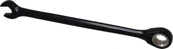 Proto - 5/16" 12 Point Combination Wrench - 15° Head Angle, 5-1/2" OAL, Steel, Black Chrome Finish - Apex Tool & Supply