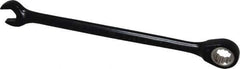 Proto - 5/16" 12 Point Combination Wrench - 15° Head Angle, 5-1/2" OAL, Steel, Black Chrome Finish - Apex Tool & Supply