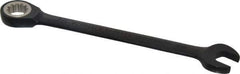 Proto - 1/2" 12 Point Combination Wrench - 15° Head Angle, 7" OAL, Steel, Black Chrome Finish - Apex Tool & Supply