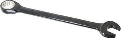Proto - 3/4" 12 Point Combination Wrench - 15° Head Angle, 9-3/4" OAL, Steel, Black Chrome Finish - Apex Tool & Supply