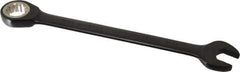 Proto - 13/16" 12 Point Combination Wrench - 15° Head Angle, 11-7/16" OAL, Steel, Black Chrome Finish - Apex Tool & Supply