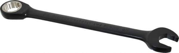 Proto - 7/8" 12 Point Combination Wrench - 15° Head Angle, 11-7/16" OAL, Steel, Black Chrome Finish - Apex Tool & Supply