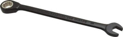 Proto - 10mm 12 Point Combination Wrench - 15° Head Angle, 6-1/4" OAL, Steel, Black Chrome Finish - Apex Tool & Supply