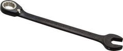 Proto - 21mm 12 Point Combination Wrench - 15° Head Angle, 11-7/16" OAL, Steel, Black Chrome Finish - Apex Tool & Supply