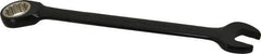 Proto - 22mm 12 Point Combination Wrench - 15° Head Angle, 11-7/16" OAL, Steel, Black Chrome Finish - Apex Tool & Supply