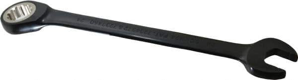 Proto - 24mm 12 Point Combination Wrench - 15° Head Angle, 12-3/4" OAL, Steel, Black Chrome Finish - Apex Tool & Supply