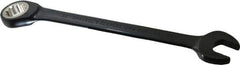 Proto - 24mm 12 Point Combination Wrench - 15° Head Angle, 12-3/4" OAL, Steel, Black Chrome Finish - Apex Tool & Supply