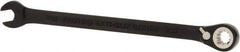 Proto - 7/32" 12 Point Combination Wrench - 15° Head Angle, 5" OAL, Steel, Black Chrome Finish - Apex Tool & Supply