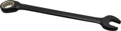 Proto - 7/8" 12 Point Combination Wrench - 15° Head Angle, 11-7/16" OAL, Steel, Black Chrome Finish - Apex Tool & Supply