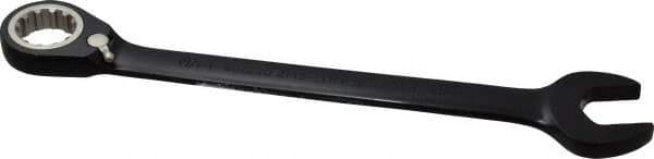 Proto - 1-1/16" 12 Point Combination Wrench - 15° Head Angle, 14-1/8" OAL, Steel, Black Chrome Finish - Apex Tool & Supply