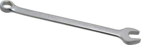 Proto - 14mm 6 Point Combination Wrench - 15° Offset Angle, 8-5/8" OAL, Steel, Satin Finish - Apex Tool & Supply