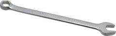 Proto - 14mm 6 Point Combination Wrench - 15° Offset Angle, 8-5/8" OAL, Steel, Satin Finish - Apex Tool & Supply
