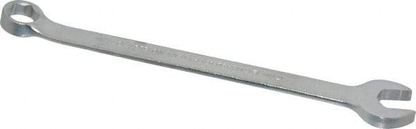 Proto - 17mm 6 Point Combination Wrench - 15° Offset Angle, 10-1/8" OAL, Steel, Satin Finish - Apex Tool & Supply