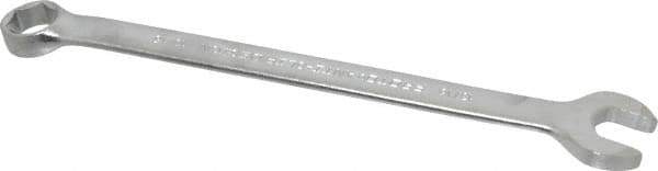 Proto - 13/16" 6 Point Combination Wrench - 15° Head Angle, 11-7/8" OAL, Steel, Satin Finish - Apex Tool & Supply