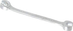 Proto - 3/8", Satin Finish, Combination Flare Nut Wrench - 12 Points, 5-11/16" OAL, Steel, Double End Head - Apex Tool & Supply