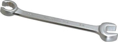 Proto - 5/8 x 5/8", Satin Finish, Combination Flare Nut Wrench - 12 Points, 7-5/8" OAL, Steel, Double End Head - Apex Tool & Supply