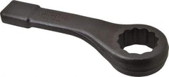 Proto - 2-1/8" 12 Point Striking Box Wrench - Single End, 3" Head Diam x 1-5/16" Head Thickness, 11" OAL, Steel, Black Finish - Apex Tool & Supply