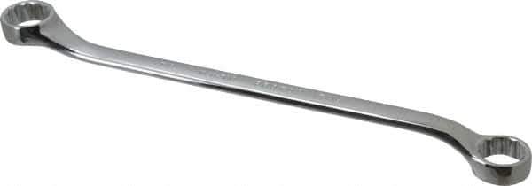 Proto - 13/16" x 7/8" 12 Point Offset Box Wrench - Double End, 1-11/64" Head Diam x 31/64" Head Thickness, 12-11/16" OAL, Steel, Black Finish, 7.5° Offset - Apex Tool & Supply