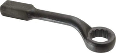 Proto - 2-1/16" 12 Point Striking Box Wrench - Single End, 3-5/16" Head Diam x 1-1/4" Head Thickness, 13-1/2" OAL, Steel, Black Finish, 60° Offset - Apex Tool & Supply