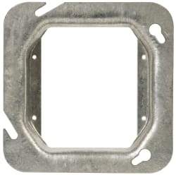 Cooper Crouse-Hinds - Electrical Outlet Box Steel Square Cover - Apex Tool & Supply