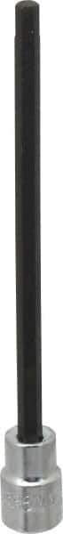 Proto - 3/8" Drive, 6mm Hex Bit Socket - 6-29/32" OAL, 5" Bit Length - Apex Tool & Supply