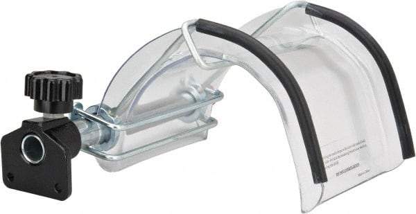 PRO-SAFE - 6 Inch Max Chuck Size, 3.9 Inch Center Height, Lathe Guard - 6 Inch Lathe Size, 8 Inch Long, 6 Inch Wide - Apex Tool & Supply