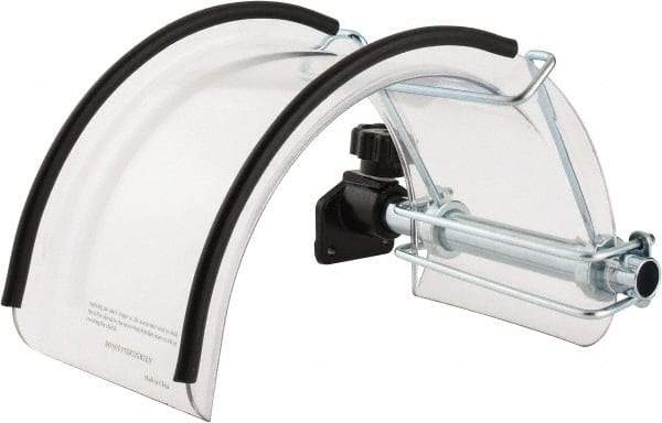 PRO-SAFE - 6 to 12 Inch Chuck Size, 6 Inch Center Height, Lathe Guard - 6 Inch Lathe Size, 12 Inch Long, 6 Inch Wide - Apex Tool & Supply