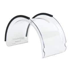 PRO-SAFE - 12 Inch Long x 6 Inch Wide Lexan Replacement Shield - For Use With Flexbar - Latheguard Shield - Apex Tool & Supply