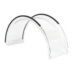 PRO-SAFE - 8 Inch Wide Lexan Replacement Shield - For Use With Flexbar - Latheguard Shield - Apex Tool & Supply