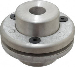 Made in USA - 6" Diam Contact Wheel Hub - 3/4" Arbor Hole, Quick Change - Apex Tool & Supply