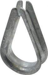 Value Collection - 5/16" Wire Rope Thimble Clip - Steel, Galvanized - Apex Tool & Supply