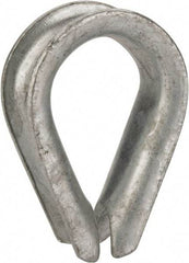 Value Collection - 3/4" Wire Rope Thimble Clip - Steel, Galvanized - Apex Tool & Supply