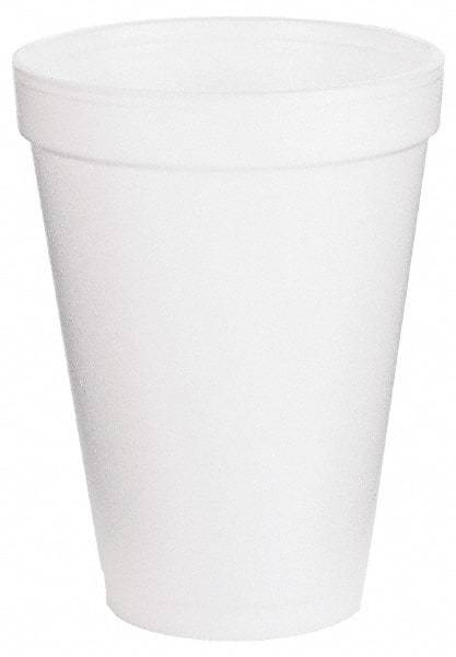 DART - Dart Foam Hot/Cold Cups, 12 oz - White - Apex Tool & Supply