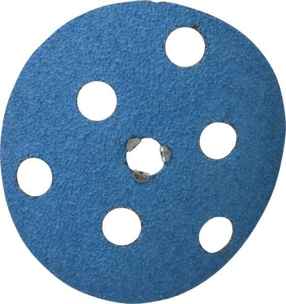Norton - 7" Diam 24 Grit Fiber Disc - Very Coarse Grade, Zirconia Alumina, 8,600 Max RPM, Series F826 - Apex Tool & Supply
