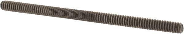 Value Collection - #4-40 2" OAL Fully Threaded Stud - Carbon Steel, Plain Finish - Apex Tool & Supply