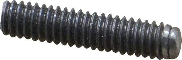 Value Collection - #8-32 3/4" OAL Fully Threaded Stud - Carbon Steel, Plain Finish - Apex Tool & Supply
