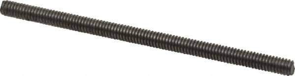 Value Collection - #8-32 3" OAL Fully Threaded Stud - Carbon Steel, Plain Finish - Apex Tool & Supply