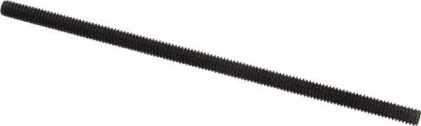 Value Collection - #8-32 4" OAL Fully Threaded Stud - Carbon Steel, Plain Finish - Apex Tool & Supply