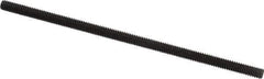 Value Collection - #8-32 4" OAL Fully Threaded Stud - Carbon Steel, Plain Finish - Apex Tool & Supply