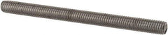 Value Collection - #10-32 2-1/2" OAL Fully Threaded Stud - Carbon Steel, Plain Finish - Apex Tool & Supply