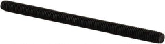 Value Collection - #10-32 3" OAL Fully Threaded Stud - Carbon Steel, Plain Finish - Apex Tool & Supply