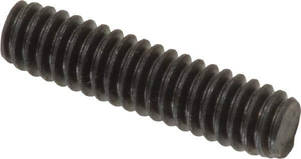 Value Collection - 1/4-20 1" OAL Fully Threaded Stud - Carbon Steel, Plain Finish - Apex Tool & Supply