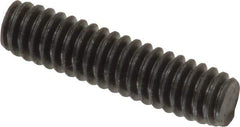 Value Collection - 1/4-20 1" OAL Fully Threaded Stud - Carbon Steel, Plain Finish - Apex Tool & Supply