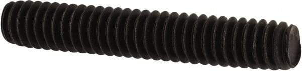 Value Collection - 1/4-20 1-1/2" OAL Fully Threaded Stud - Carbon Steel, Plain Finish - Apex Tool & Supply