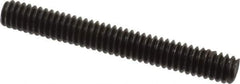 Value Collection - 1/4-20 2" OAL Fully Threaded Stud - Carbon Steel, Plain Finish - Apex Tool & Supply